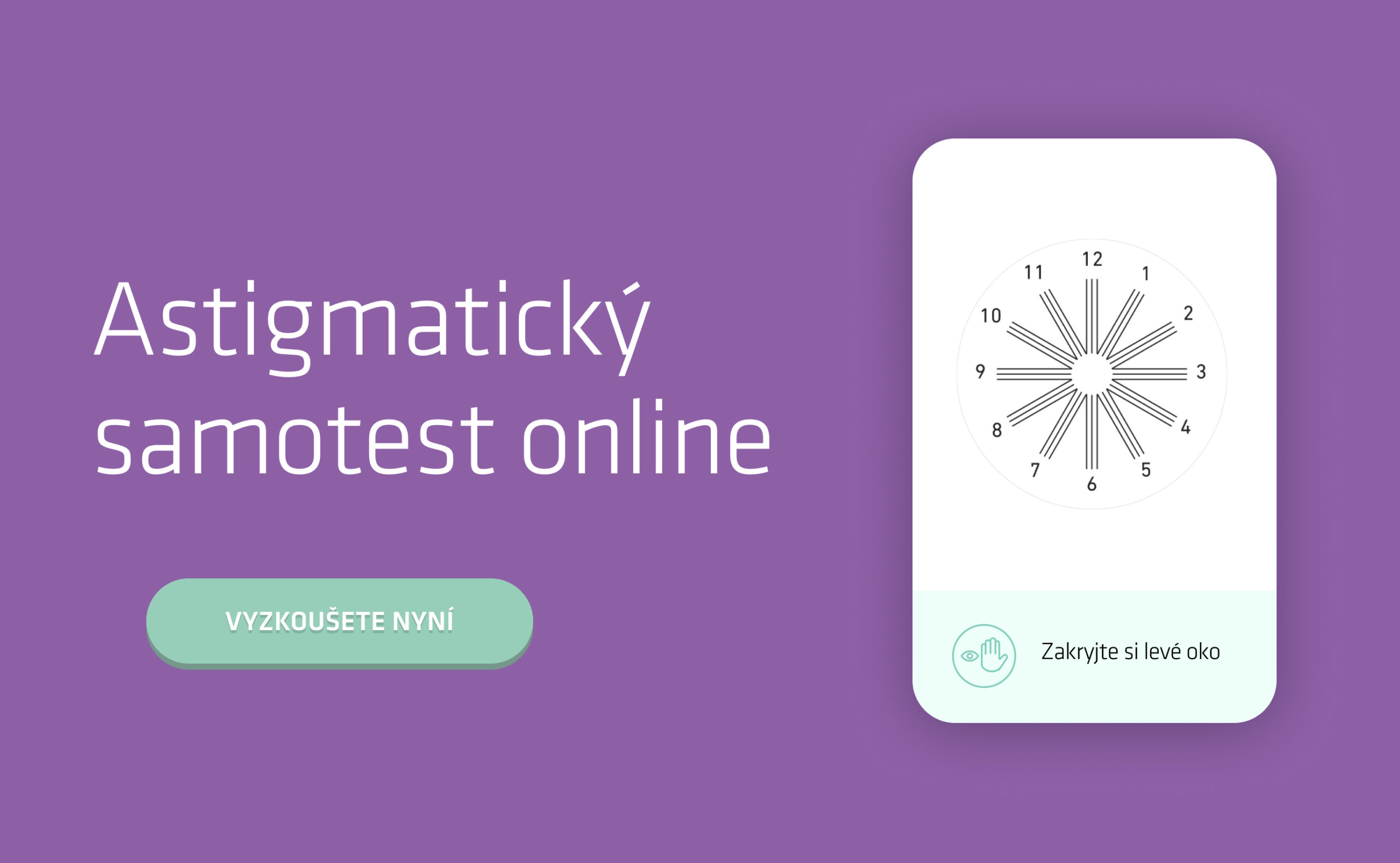 Astigmatický samotest banner